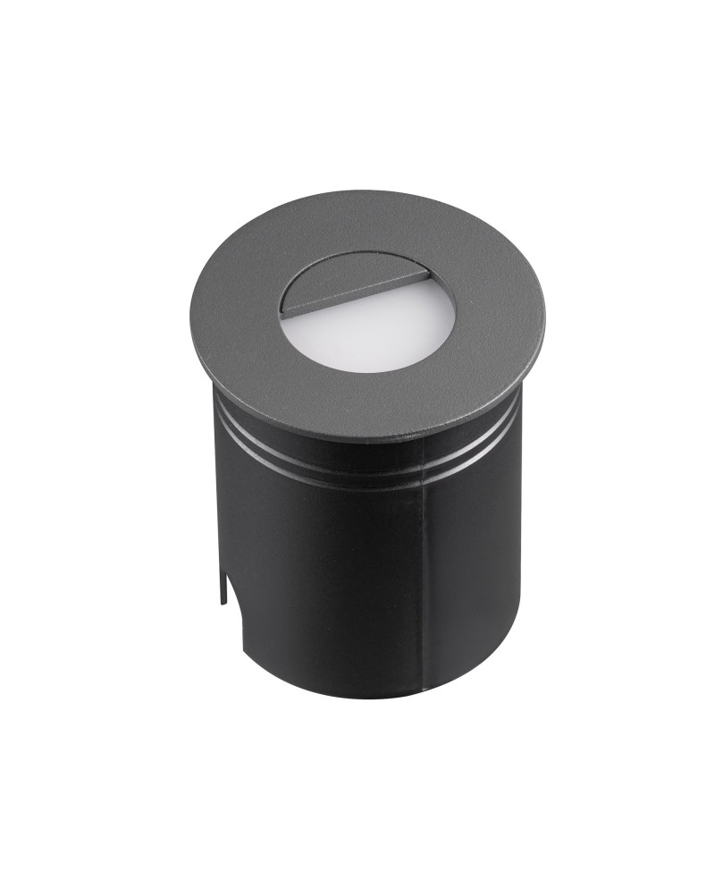 ASPEN * SEÑALIZADOR REDONDO 3W 3000K GRIS OSCURO